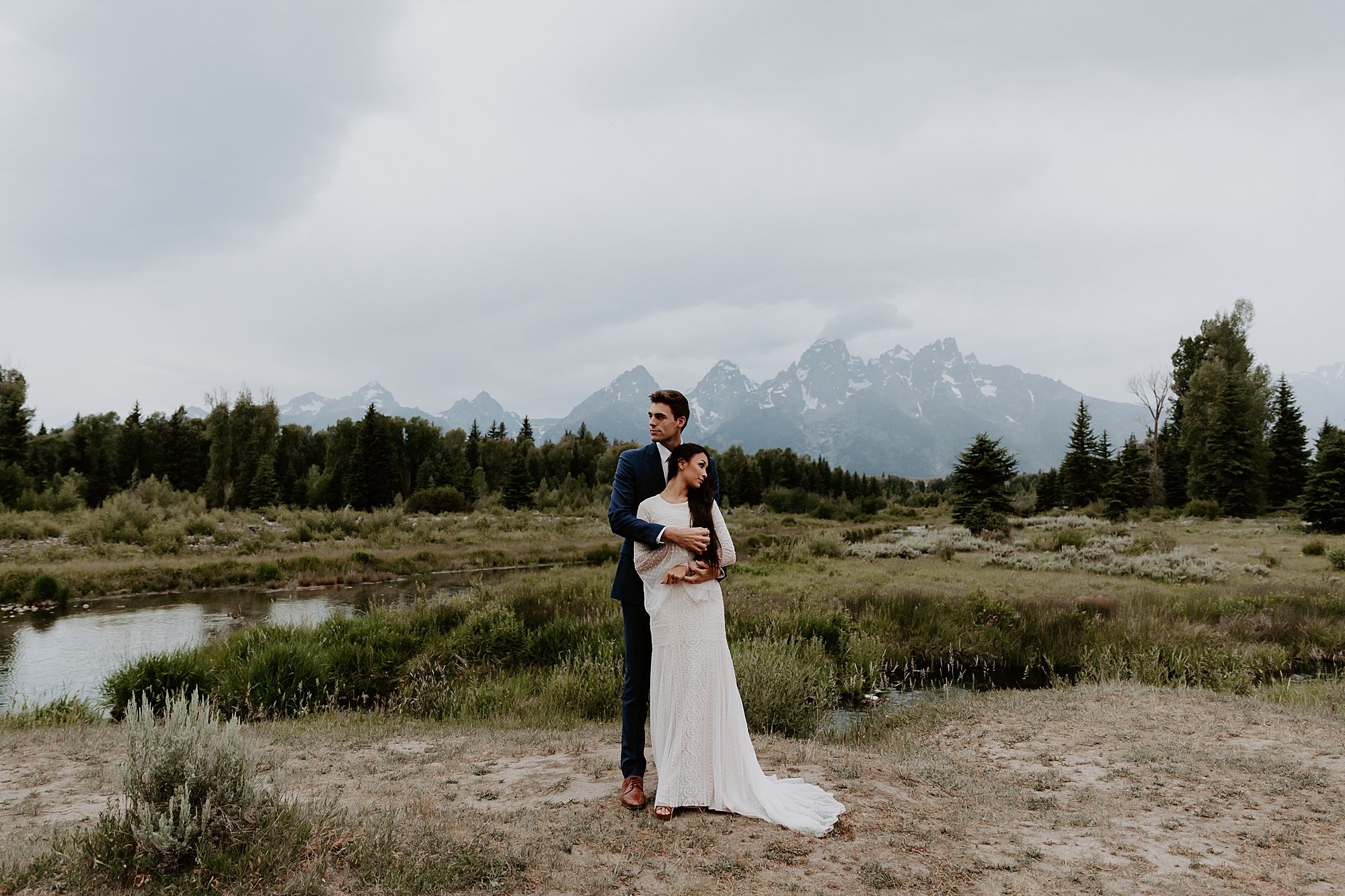 Grand Teton Mountain Wedding