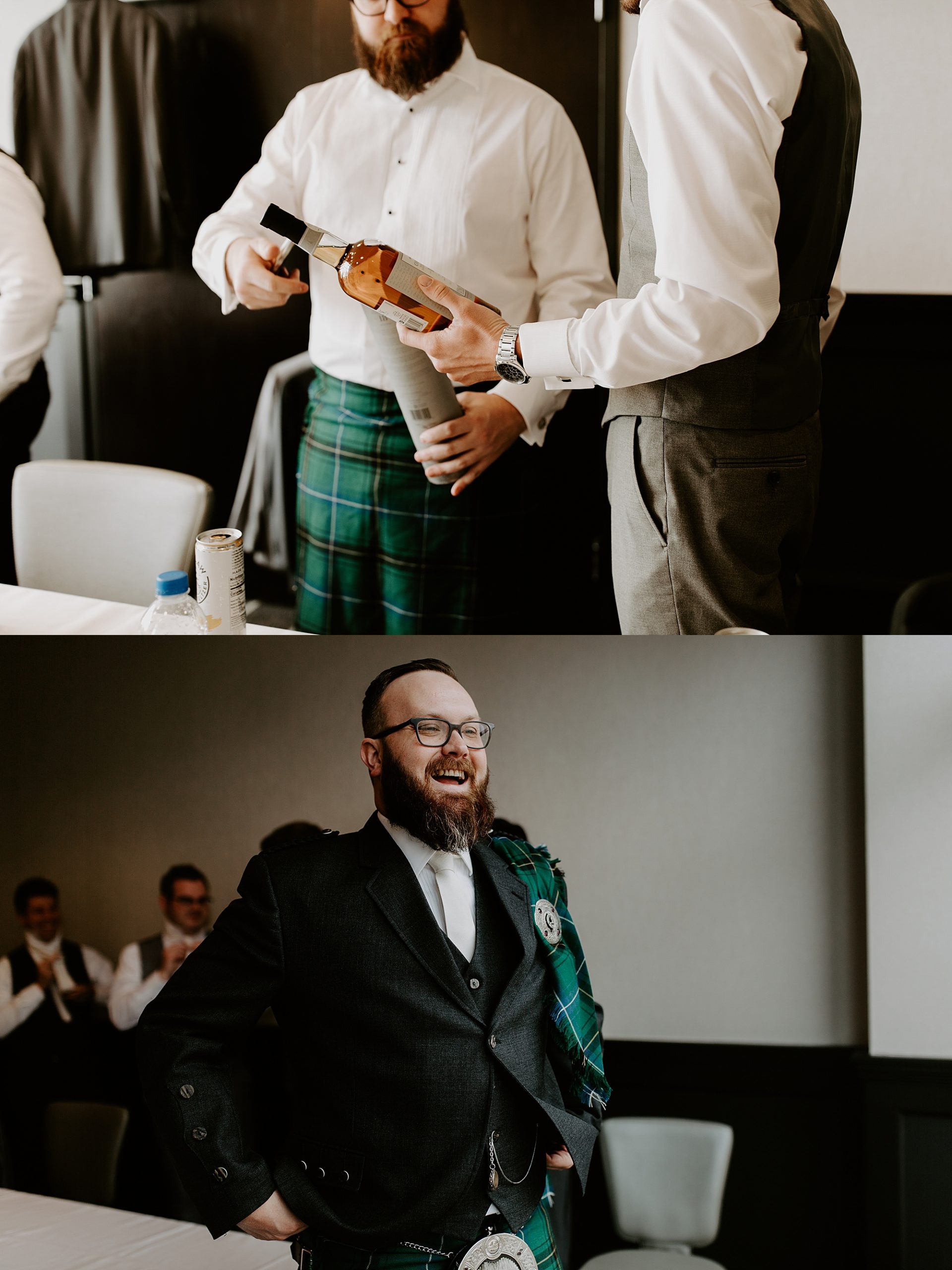 Scottish wedding attire