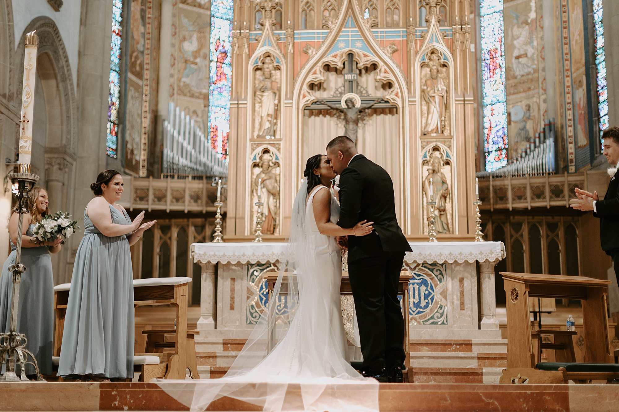 St. Bernard Cathedral Pittsburgh Wedding