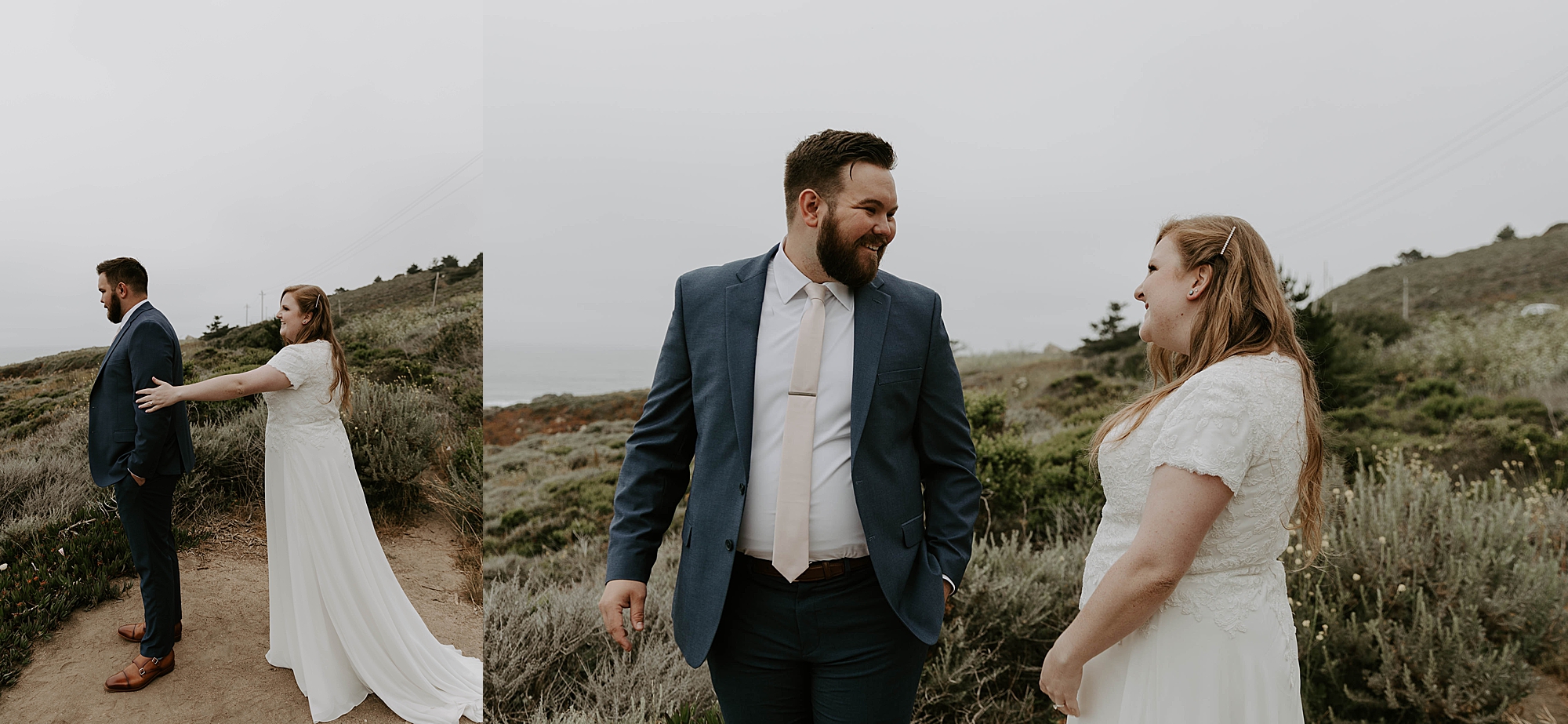 elopement first look