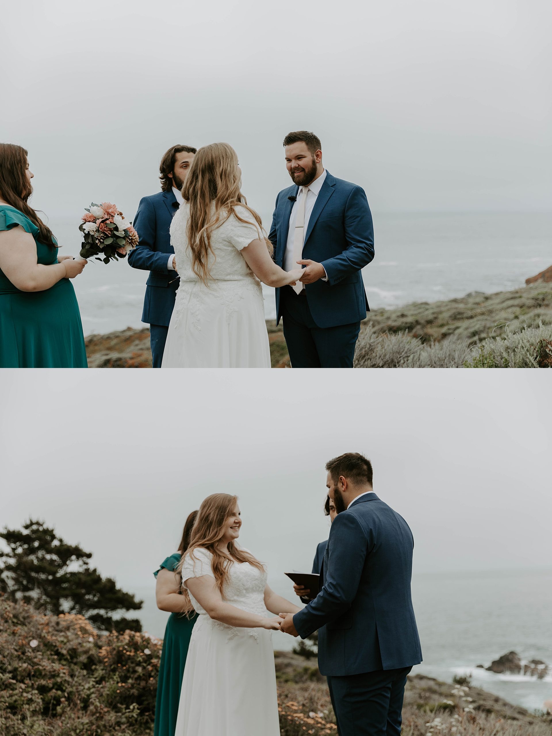 Big Sur Elopement photographed by Mariah Treiber Photography