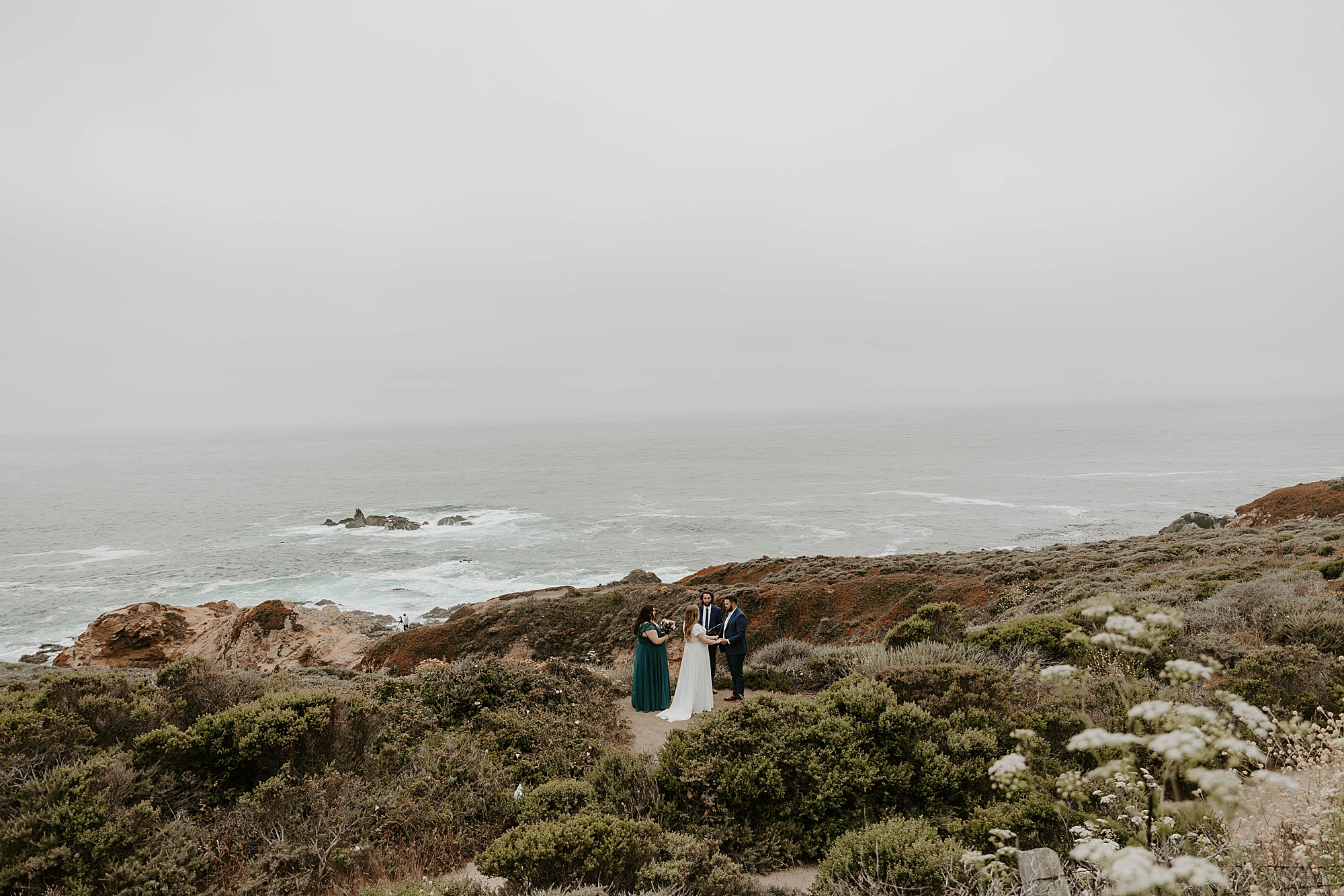 Big Sur Elopement photographed by Mariah Treiber Photography