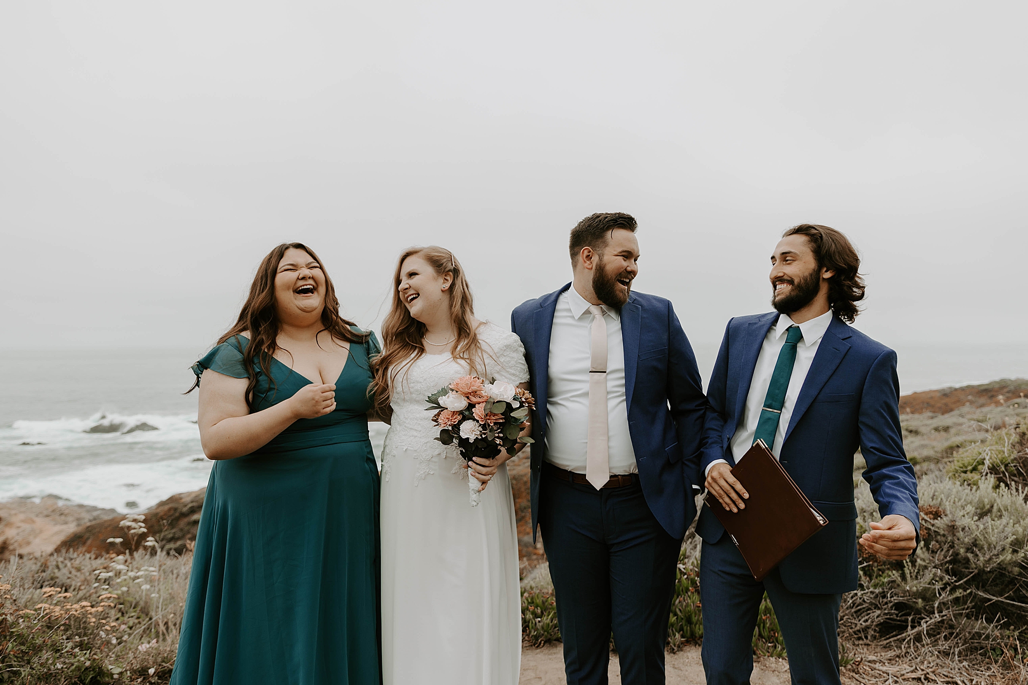 Big Sur Elopement photographed by Mariah Treiber Photography