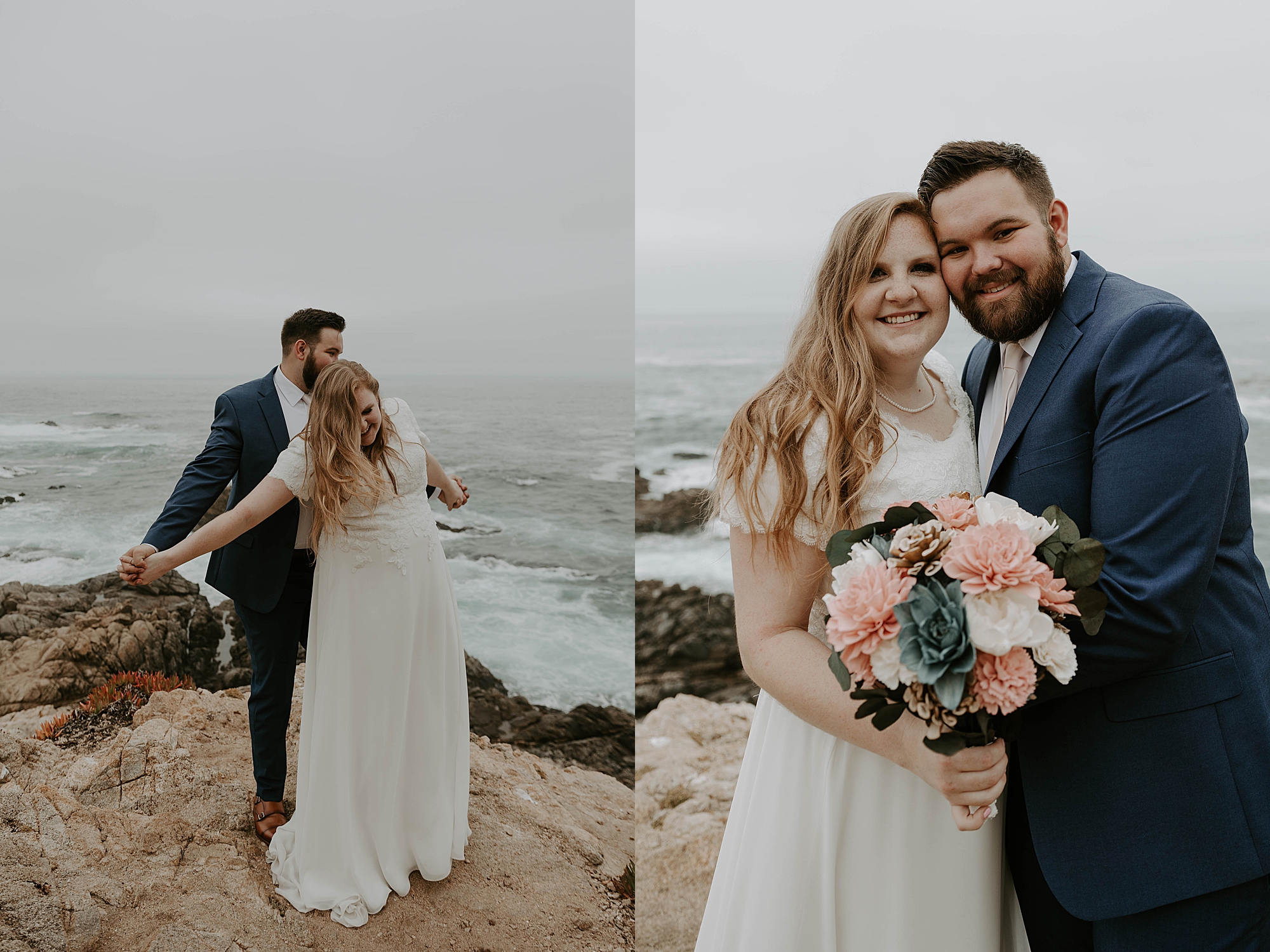 Big Sur Elopement photographed by Mariah Treiber Photography