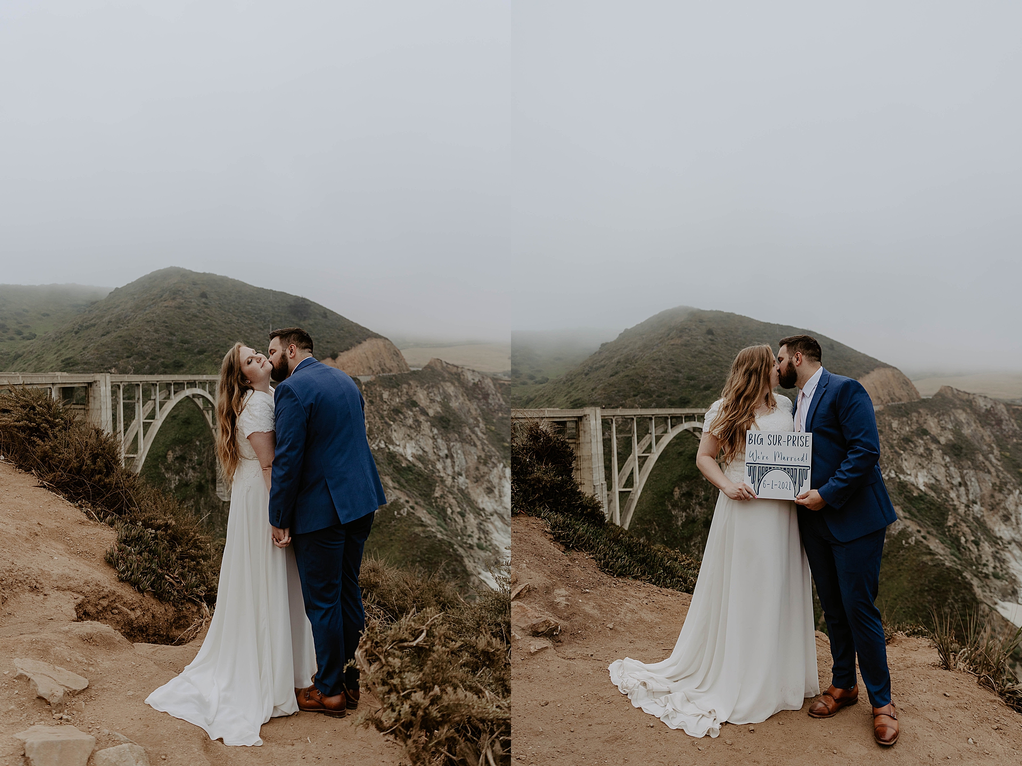 Bixby Bridge Big Sur elopement