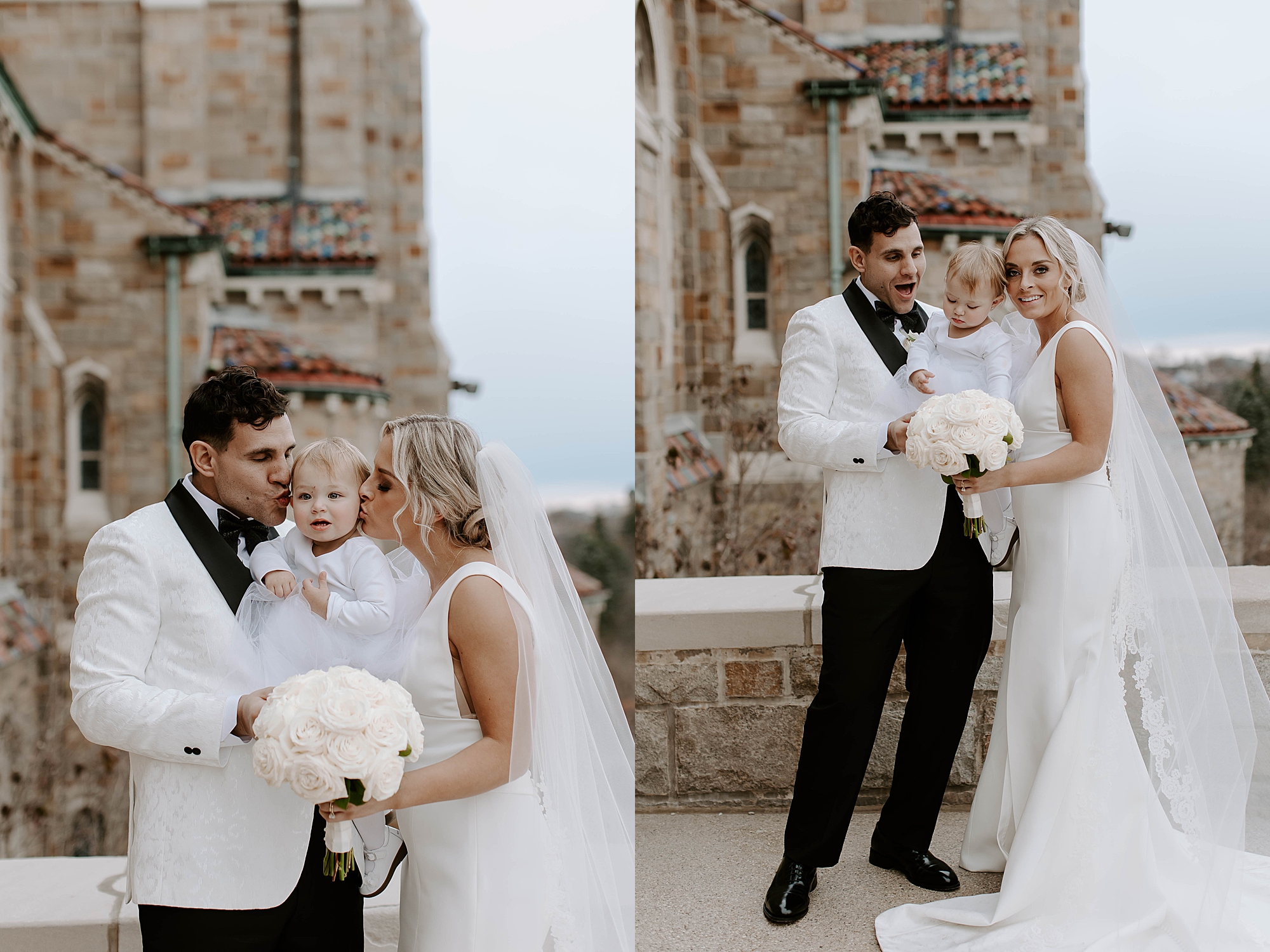 St. Bernard Parish Pittsburgh; Pittsburgh Cathedral; Catholic wedding; Italian wedding