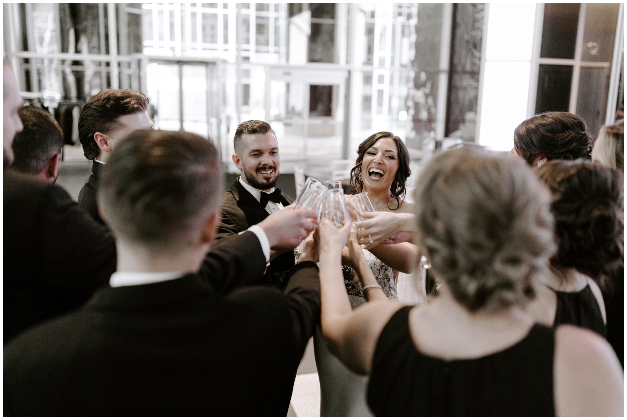 PPG Wintergarden Wedding photographed by Mariah Treiber Photography