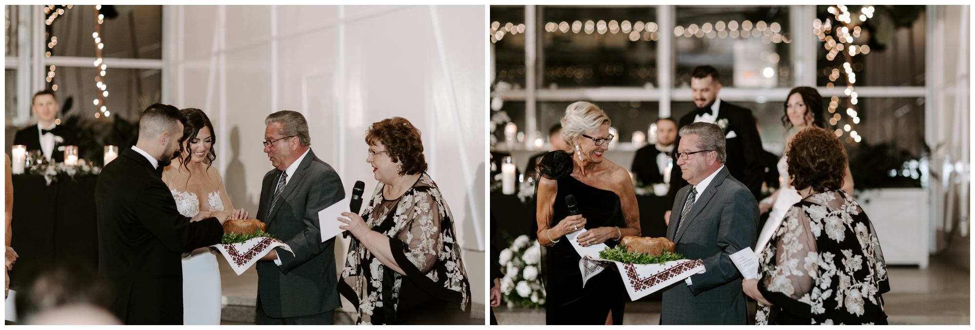 Wintergarden at PPG Place; wedding photographed by Mariah Treiber Photography