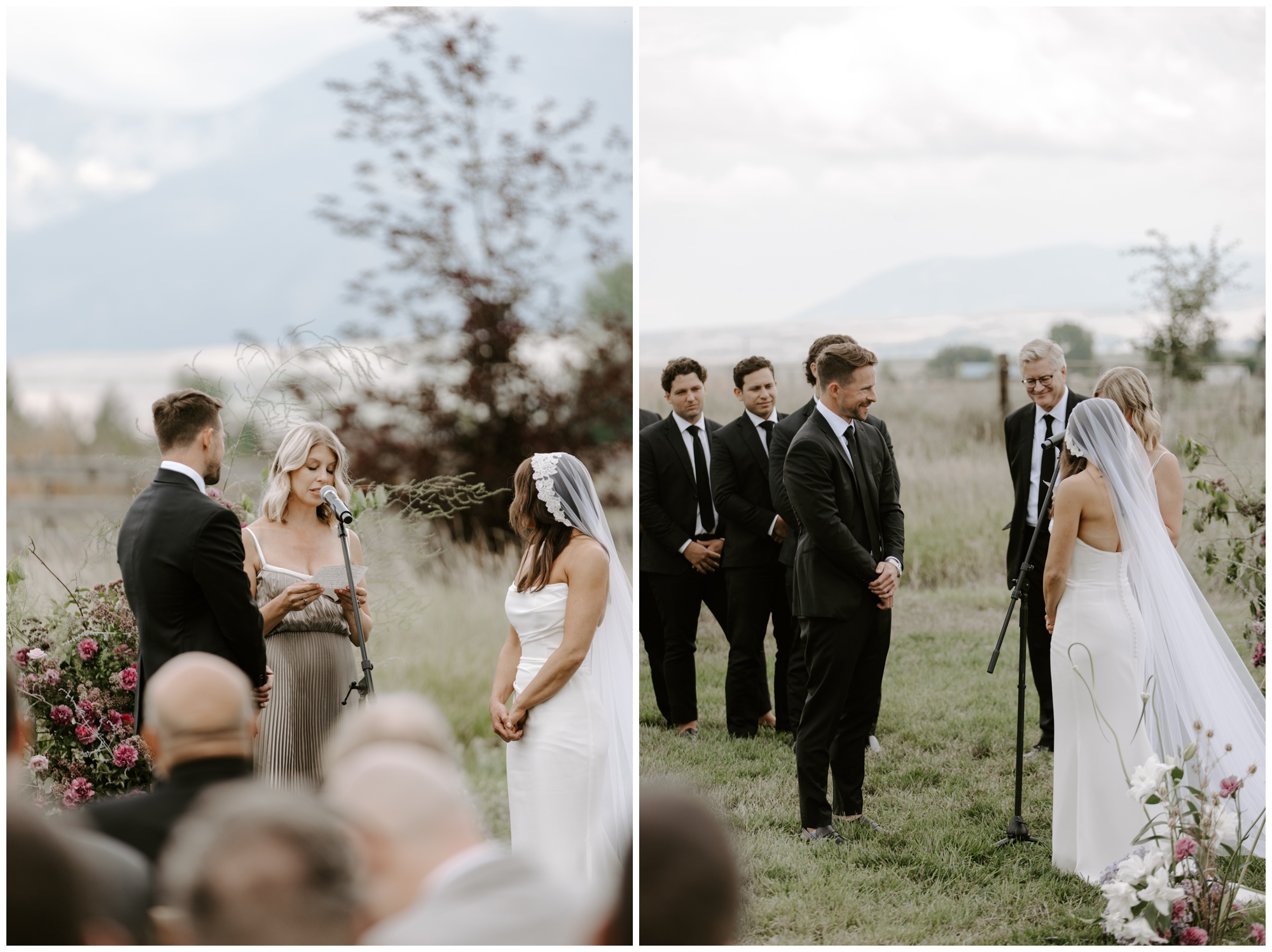 bespoke mountain wedding in Montana