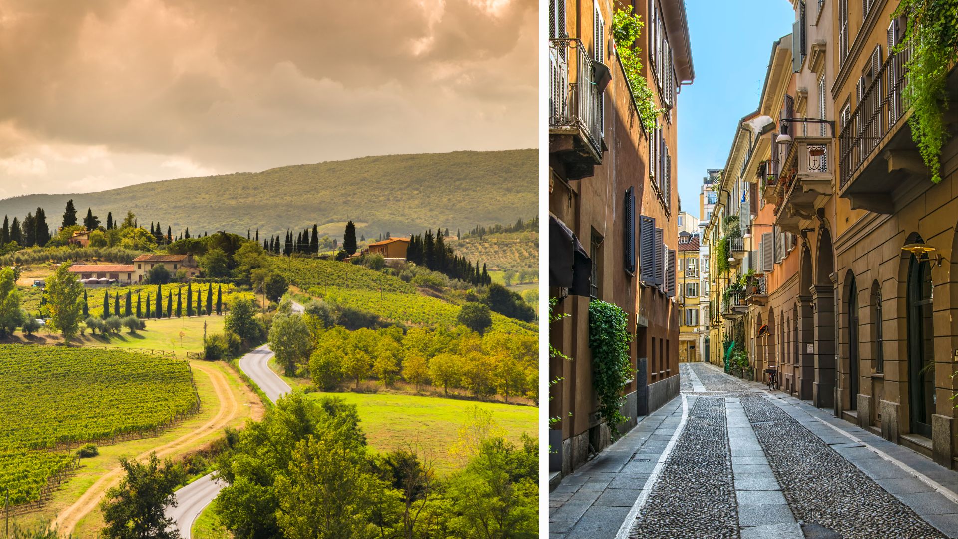 Tuscany & Milan Italy wedding destinations