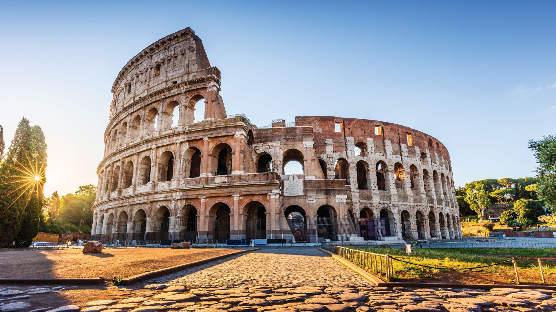 The Colleseum in Rome, Italy wedding destination